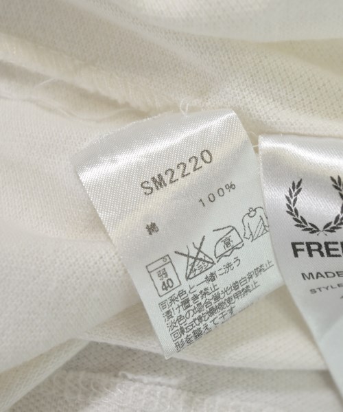 RAF SIMONS（ラフシモンズ）ポロシャツ 白 サイズ:38(S位) メンズ/2200712400114