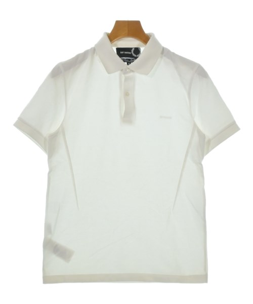 RAF SIMONS（ラフシモンズ）ポロシャツ 白 サイズ:S メンズ/2200712400121