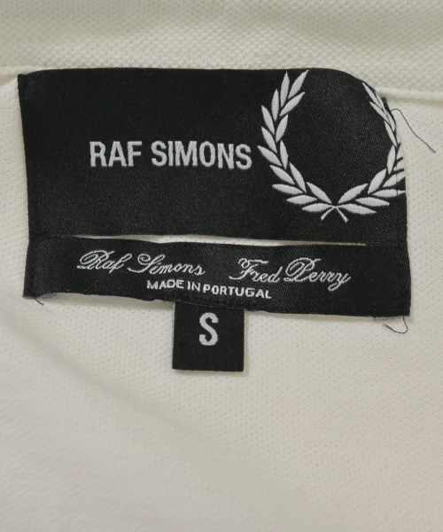 RAF SIMONS（ラフシモンズ）ポロシャツ 白 サイズ:S メンズ/2200712400121