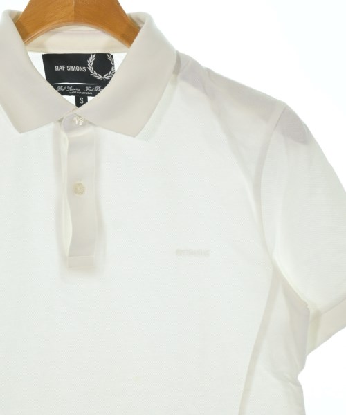 RAF SIMONS（ラフシモンズ）ポロシャツ 白 サイズ:S メンズ/2200712400121