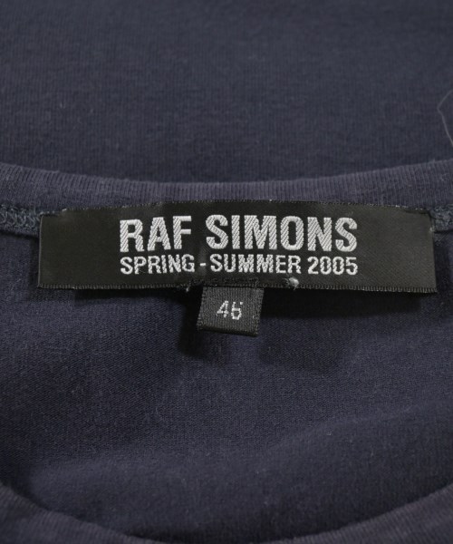 RAF SIMONS（ラフシモンズ）Tシャツ・カットソー 紺 サイズ:46(M位) メンズ/2200712514026