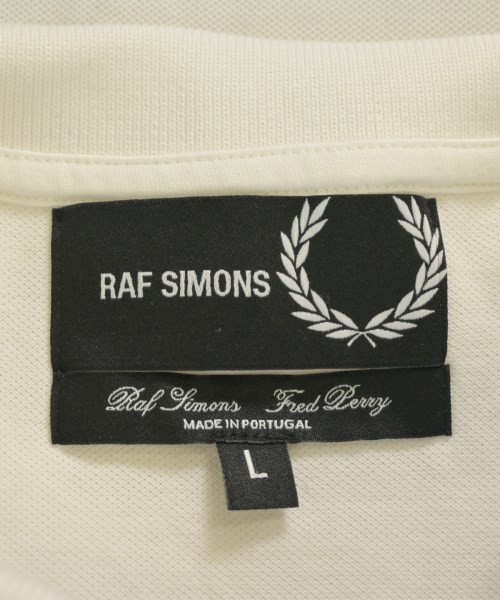 RAF SIMONS（ラフシモンズ）ポロシャツ 白 サイズ:L メンズ/2200645053029