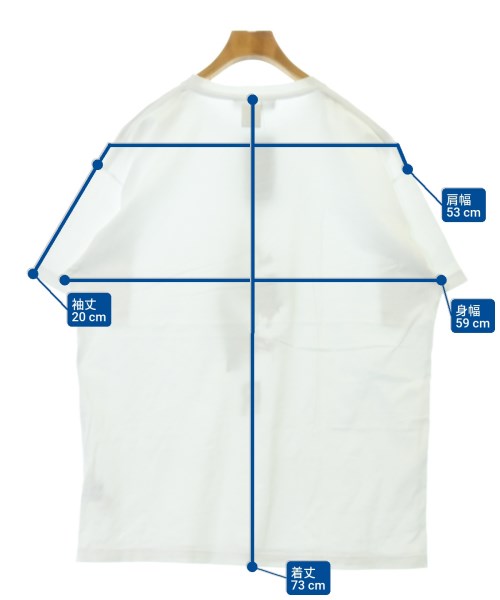 RAF SIMONS（ラフシモンズ）Tシャツ・カットソー 白 サイズ:M メンズ/2200647490020