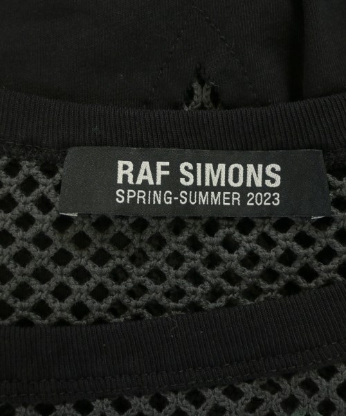 RAF SIMONS（ラフシモンズ）Tシャツ・カットソー 黒 サイズ:XS メンズ/2200649114016