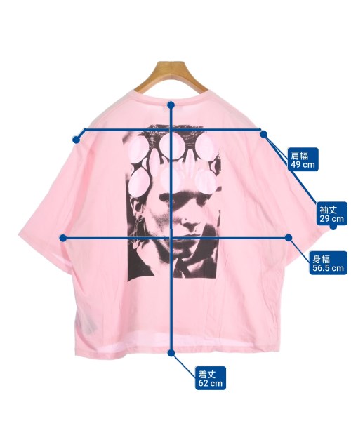 RAF SIMONS（ラフシモンズ）Tシャツ・カットソー ピンク サイズ:S メンズ/2200650480391