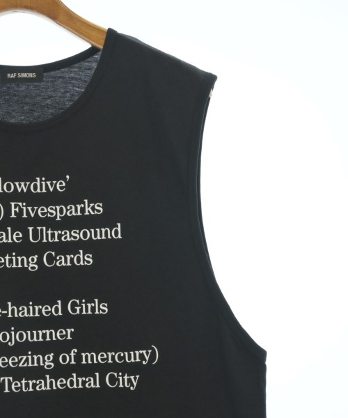 RAF SIMONS（ラフシモンズ）Tシャツ・カットソー 黒 サイズ:L メンズ/2200652172034