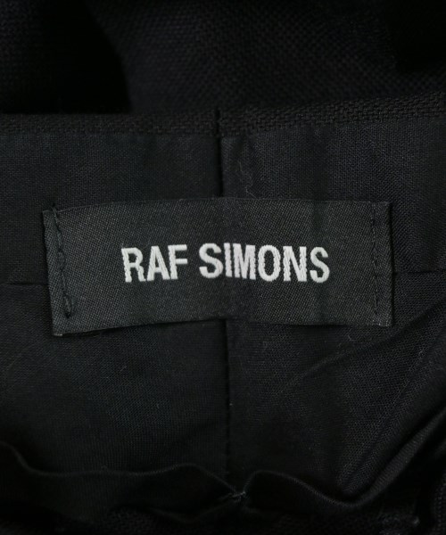 RAF SIMONS（ラフシモンズ）スラックス 黒 サイズ:46(M位) メンズ/2200652660227