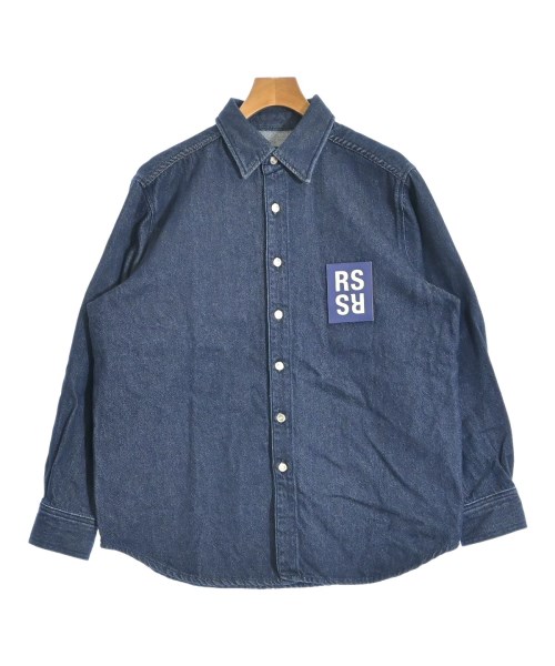 RAF SIMONS(ラフシモンズ)カジュアルシャツ 紺 サイズ:S/2200651925266