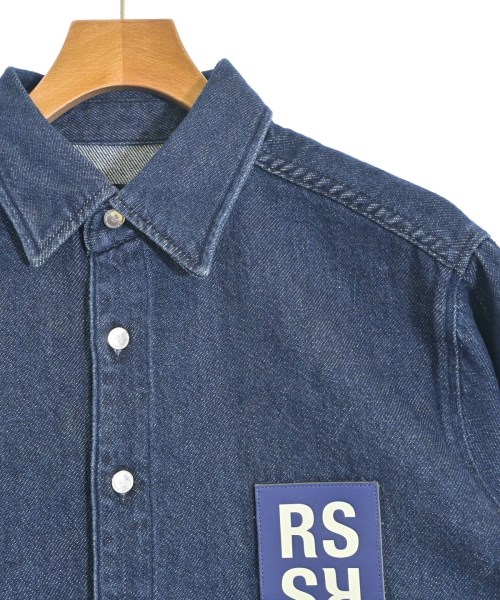 RAF SIMONS（ラフシモンズ）カジュアルシャツ 紺 サイズ:S メンズ/2200651925266
