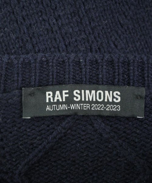 RAF SIMONS（ラフシモンズ）ニット・セーター 紺 サイズ:2(M位) メンズ/2200653885018