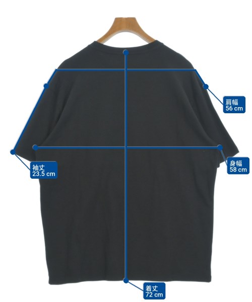 RAF SIMONS（ラフシモンズ）Tシャツ・カットソー 黒 サイズ:-(XXL位) メンズ/2200700378326