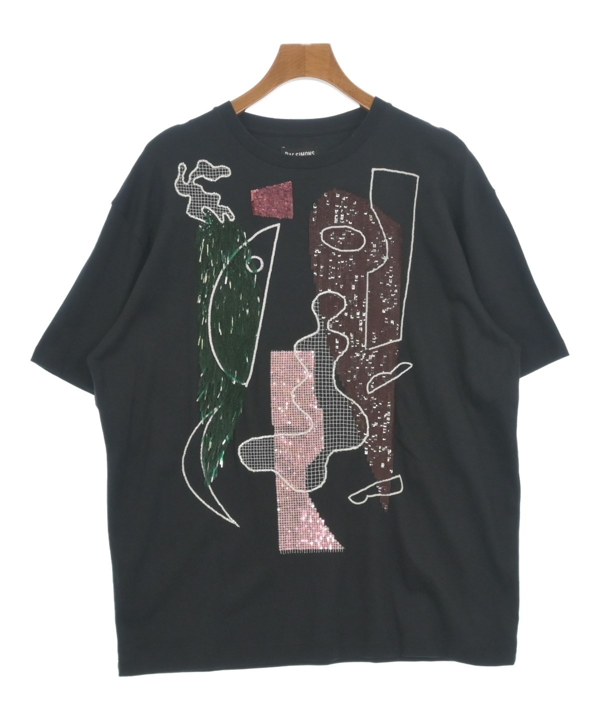 RAF SIMONS（ラフシモンズ）Tシャツ・カットソー 黒 サイズ:-(XXL位