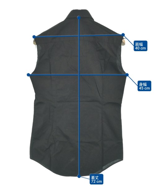 RAF SIMONS（ラフシモンズ）カジュアルシャツ 黒 サイズ:44(S位) メンズ/2200702803079