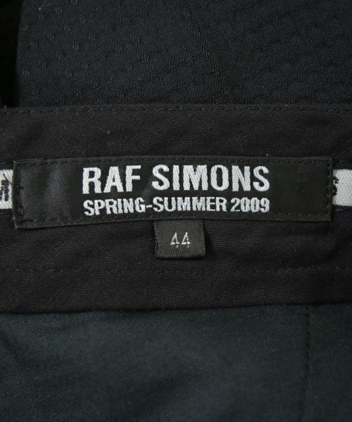 RAF SIMONS（ラフシモンズ）スラックス 黒 サイズ:44(S位) メンズ/2200702866029