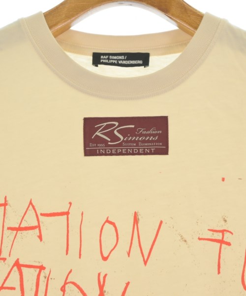 RAF SIMONS（ラフシモンズ）Tシャツ・カットソー ベージュ サイズ:S メンズ/2200703809018