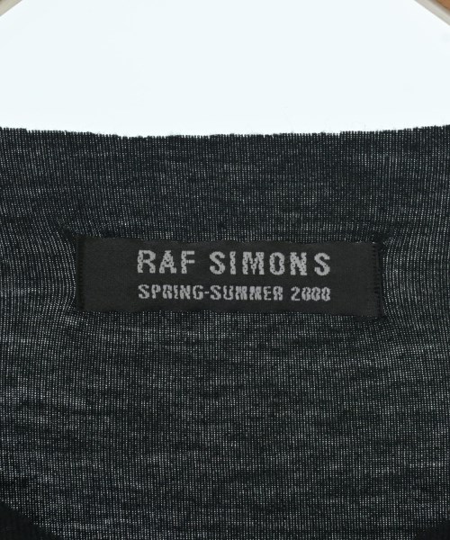 RAF SIMONS（ラフシモンズ）Tシャツ・カットソー 黒 サイズ:48(L位) メンズ/2200703994745
