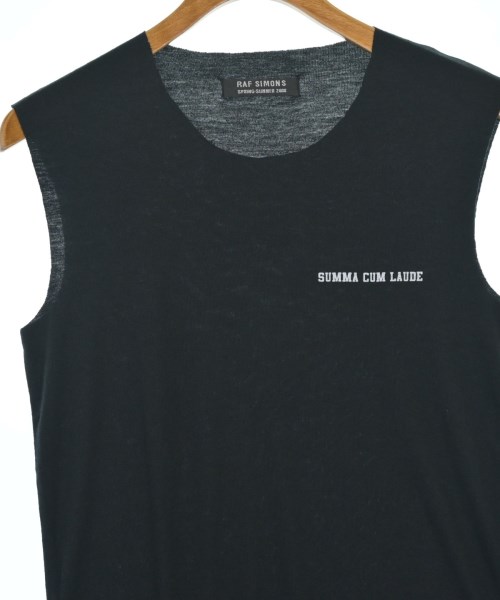 RAF SIMONS（ラフシモンズ）Tシャツ・カットソー 黒 サイズ:48(L位) メンズ/2200703994745