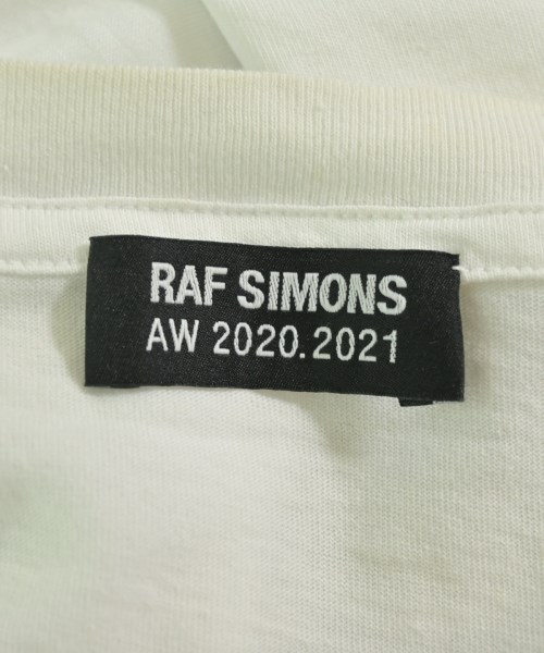 RAF SIMONS（ラフシモンズ）Tシャツ・カットソー 白 サイズ:M メンズ/2200709828044