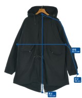 RAF SIMONS（ラフシモンズ）モッズコート 黒 サイズ:46(M位) メンズ/2200663541010