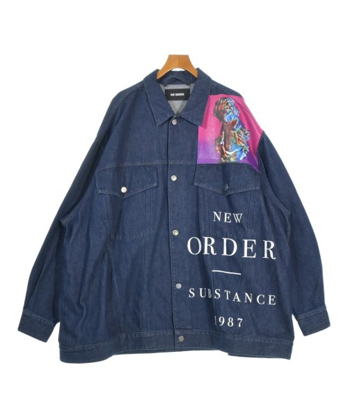 RAF SIMONS(ラフシモンズ)デニムジャケット 紺 サイズ:M/2200663541027