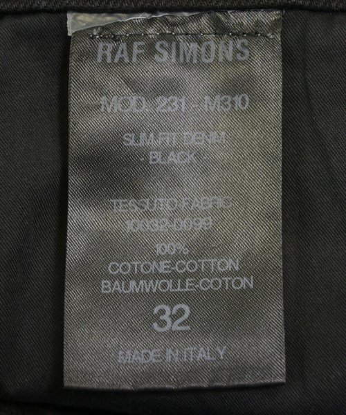 RAF SIMONS（ラフシモンズ）その他 黒 サイズ:32(L位) メンズ/2200671167189