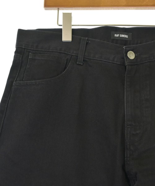 RAF SIMONS（ラフシモンズ）デニムパンツ 黒 サイズ:34(XL位) メンズ/2200733948015