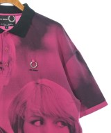 RAF SIMONS（ラフシモンズ）ポロシャツ ピンク サイズ:L メンズ/2200735632080