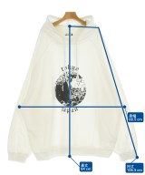 RAF SIMONS（ラフシモンズ）パーカー 白 サイズ:1(S位) メンズ/2200735263031
