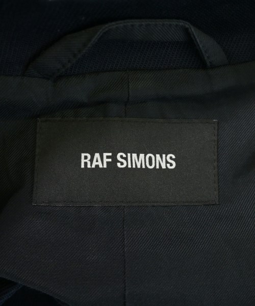 RAF SIMONS（ラフシモンズ）ステンカラーコート 紺 サイズ:44(S位) メンズ/2200726183188