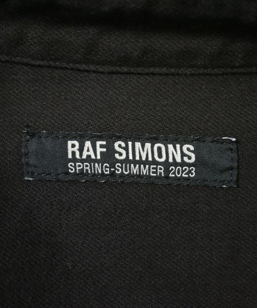RAF SIMONS（ラフシモンズ）カジュアルシャツ 黒 サイズ:S メンズ/2200731903061