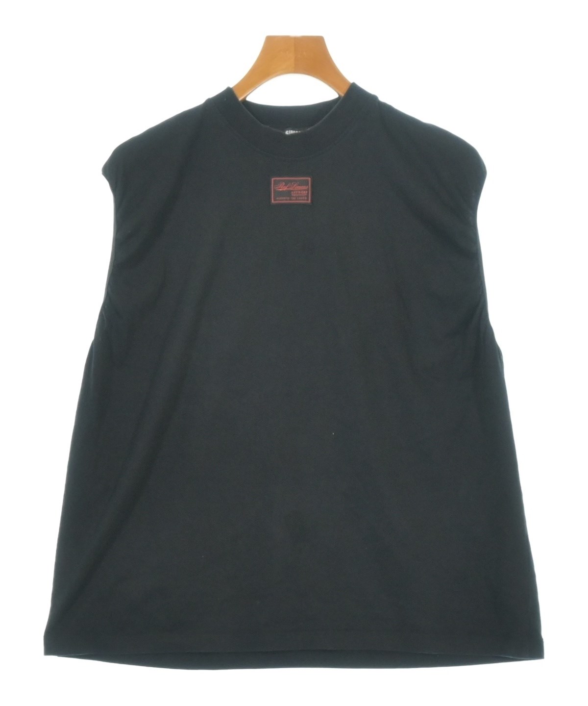 【未使用】RAF SIMONSラフシモンズ 20SS ロゴタンクトップTシャツ RAF SIMONS（ラフシモンズ）タンクトップ 黒 サイズ:XS メンズ