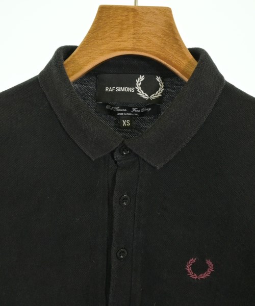 RAF SIMONS（ラフシモンズ）ポロシャツ 黒 サイズ:XS メンズ/2200720984019