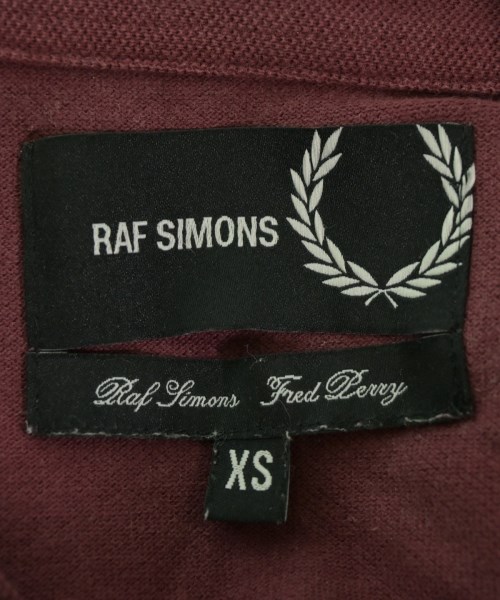 RAF SIMONS（ラフシモンズ）ポロシャツ 茶 サイズ:XS メンズ/2200720984026