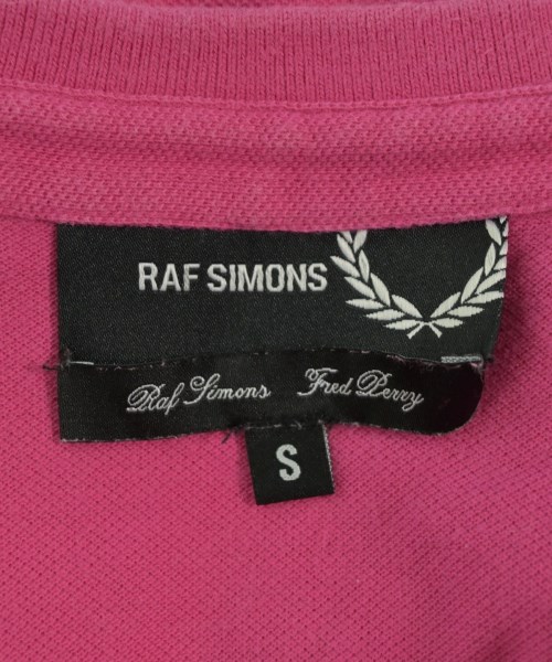 RAF SIMONS（ラフシモンズ）ポロシャツ ピンク サイズ:S メンズ/2200720984040