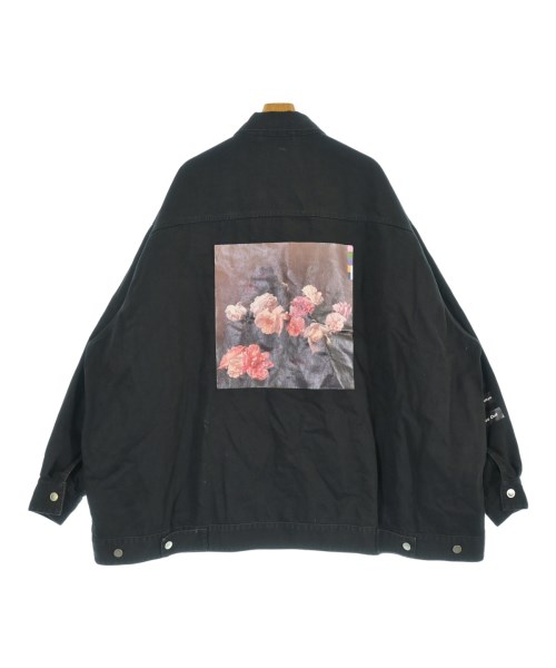RAF SIMONS（ラフシモンズ）デニムジャケット 黒 サイズ:M メンズ/2200684745039