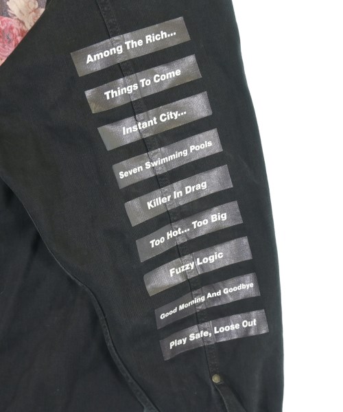 RAF SIMONS（ラフシモンズ）デニムジャケット 黒 サイズ:M メンズ/2200684745039