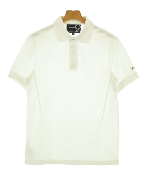 RAF SIMONS(ラフシモンズ)ポロシャツ 白 サイズ:M/2200686005032