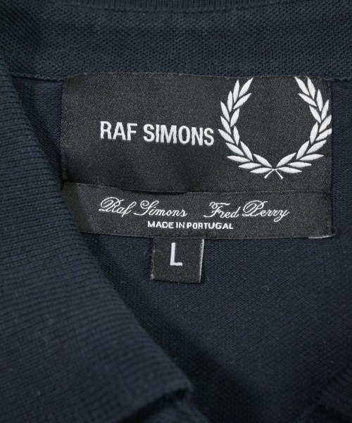 RAF SIMONS（ラフシモンズ）ポロシャツ 紺 サイズ:L メンズ/2200684577142