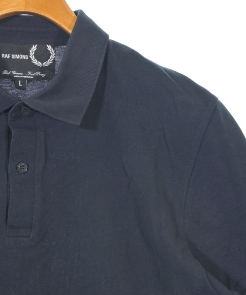 RAF SIMONS（ラフシモンズ）ポロシャツ 紺 サイズ:L メンズ/2200684577142
