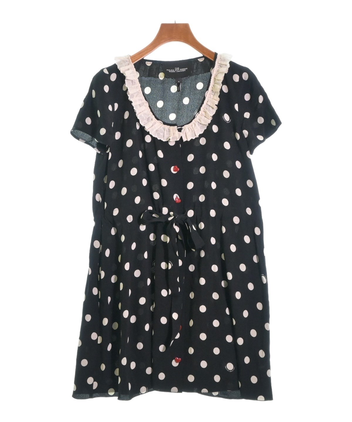 MARC JACOBS（マークジェイコブス）ワンピース 黒 サイズ:0(XS位