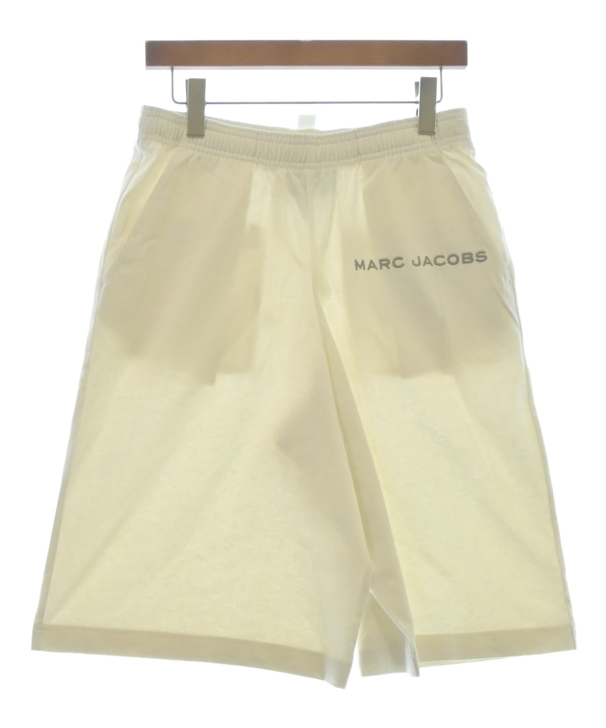 MARC JACOBS マークジェイコブス ショートパンツ M オフホワイト 【古着】【中古】 MARC JACOBS（マークジェイコブス）ショートパンツ 白 サイズ:M メンズ