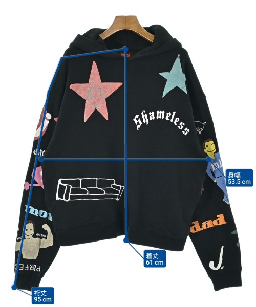 MARC JACOBS（マークジェイコブス）パーカー 黒 サイズ:S レディース/2200640105013