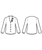 MARC JACOBS（マークジェイコブス）カーディガン 紫 サイズ:XL レディース/2200642443045