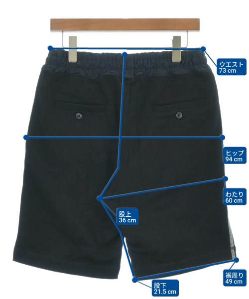 MARC JACOBS（マークジェイコブス）ショートパンツ 黒 サイズ:S メンズ/2200622897127