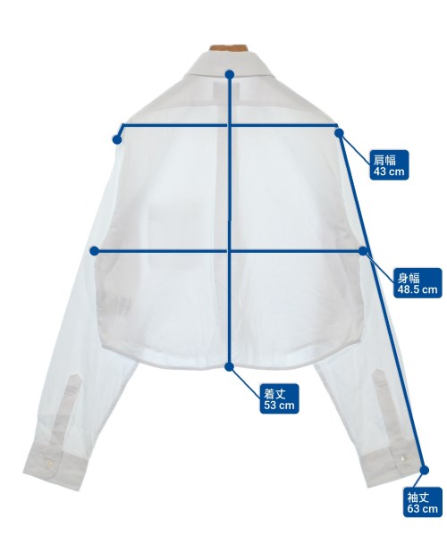 MARC JACOBS（マークジェイコブス）カジュアルシャツ 白 サイズ:M レディース/2200630299159