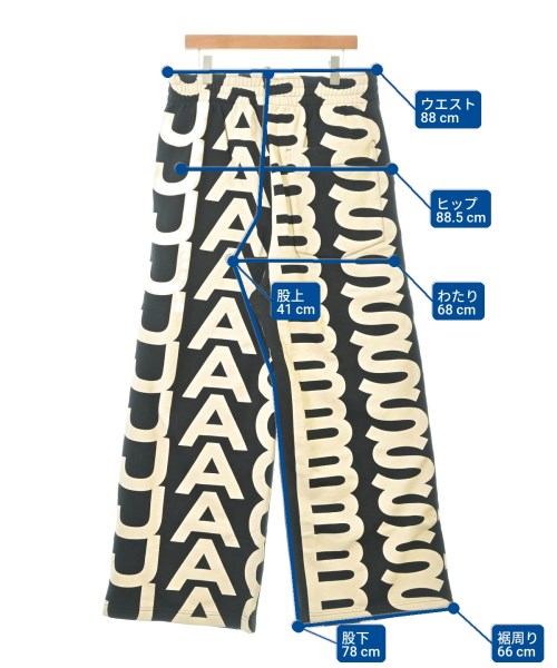 MARC JACOBS（マークジェイコブス）スウェットパンツ 黒 サイズ:L メンズ/2200617141044