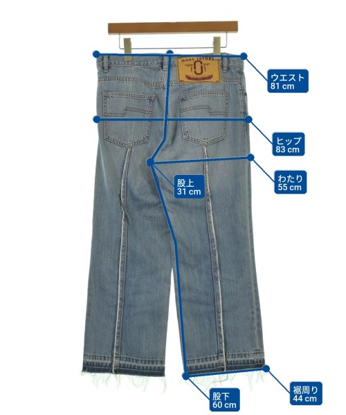 MARC JACOBS（マークジェイコブス）デニムパンツ 青 サイズ:26(M位) レディース/2200617874010