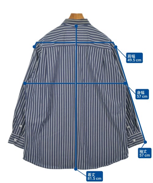 MARC JACOBS（マークジェイコブス）カジュアルシャツ 紺 サイズ:XS メンズ/2200606348034
