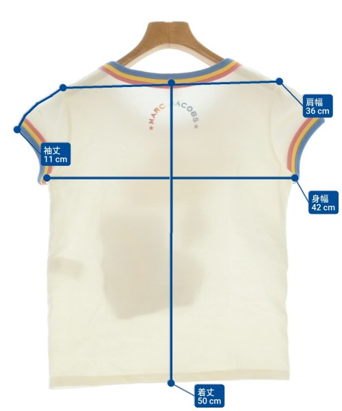 MARC JACOBS（マークジェイコブス）Tシャツ・カットソー 白 サイズ:XS レディース/2200672235047