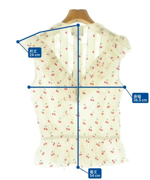 MARC JACOBS（マークジェイコブス）カジュアルシャツ 白 サイズ:0(XS位) レディース/2200676839197